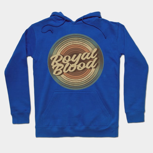 Royal Blood Vintage Vinyl Hoodie by musiconspiracy